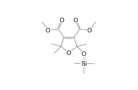 2,2,5-trimethyl-5-trimethylsilyloxy-furan-3,4-dicarboxylic acid dimethyl ester