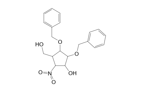 2,3-Dibenzyloxy-4-nitromethyl-5-nitrocyclopentanol