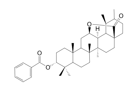 3.alpha.-Hydroxy-13.alpha.-Ursan-28,12.beta.-olide - 3-Benzoate