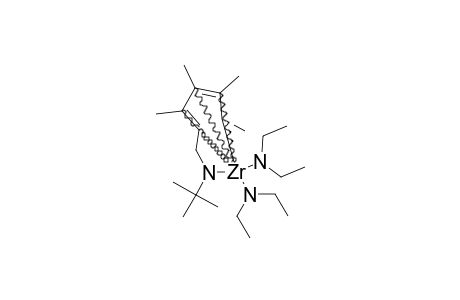 BIS-(DIETHYLAMIDO)-[ETA-(5):KAPPA-N-1-(N-TERT.-BUTYLAMIDO)-METHYL-2,3,4,5-TETRAMETHYLCYCLOPENTADIENYL]-ZIRCONIUM