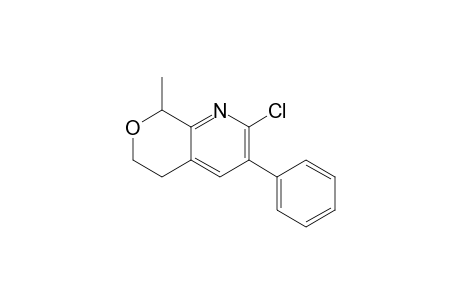 2-Chloro-5,8-dihydro-8-methyl-3-phenyl-6H-pyrano[3,4-b]pyridine