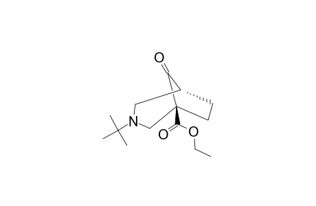 ETHYL-3-TERT.-BUTYL-8-OXO-3-AZABICYCLO-[3.2.1]-OCTANE-1-CARBOXYLATE