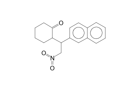 2-[1-(2-Naphthyl)-2-nitroethyl]cyclohexanone
