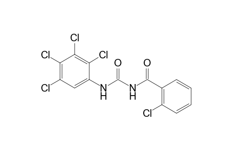 Benzamide, 2-chloro-N-[[(2,3,4,5-tetrachlorophenyl)amino]carbonyl]-