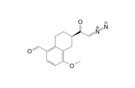 (2R)-2-(2-diazoacetyl)-8-methoxy-tetralin-5-carbaldehyde