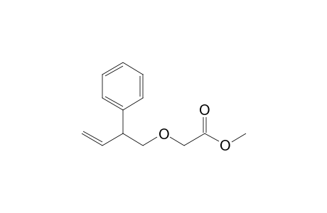 2-(2-phenylbut-3-enoxy)acetic acid methyl ester
