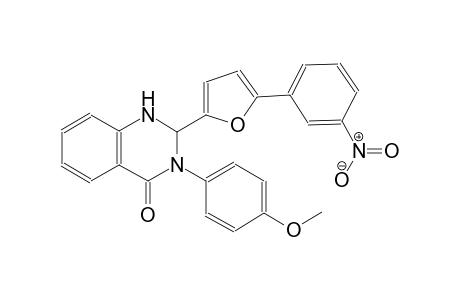 3-(4-methoxyphenyl)-2-[5-(3-nitrophenyl)-2-furyl]-2,3-dihydro-4(1H)-quinazolinone