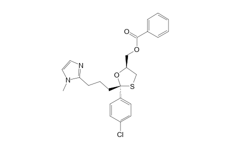 CIS-2-(4-CHLOROPHENYL)-2-[3-(1-METHYL-2-IMIDAZOLYL)-PROPYL]-5-(BENZOYLOXYMETHYL)-1,3-OXOTHIOLANE