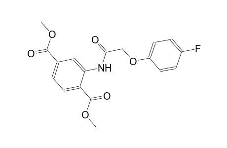 dimethyl 2-{[(4-fluorophenoxy)acetyl]amino}terephthalate