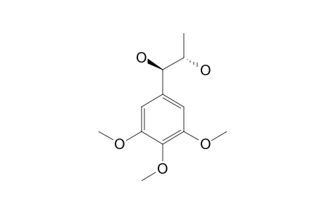 (+/-)-(ERYTHRO)-1-(3,4,5-TRIMETHOXYPHENYL)-1,2-PROPANEDIOL
