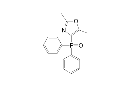 4-(DIPHENYLPHOSPHINOYL)-2,5-DIMETHYLOXAZOLE