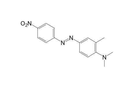 N,N-dimethyl-4-[(p-nitrophenyl)azo]-o-toluidine