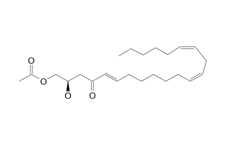 (Z,Z,E)-1-ACETOXY-2-HYDROXY-4-OXO-HENEICOSA-5,12,15-TRIENE