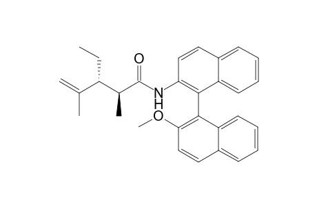 (2S,3R)-3-ethyl-N-[1-(2-methoxynaphthalen-1-yl)naphthalen-2-yl]-2,4-dimethylpent-4-enamide