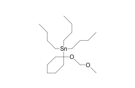 1-Methoxymethoxy-1-tributylstannyl-cyclohexane
