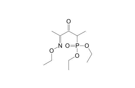 Diethyl 3-(ethoxyimino)-1-methyl-2-oxobutylphosphonate