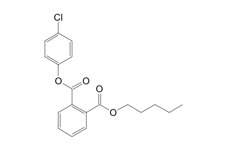 Phthalic acid, 4-chlorophenyl pentyl ester