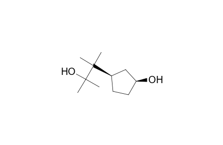Cyclopentaneethanol, 3-hydroxy-.alpha.,.alpha.,.beta.,.beta.-tetramethyl-, cis-(.+-.)-