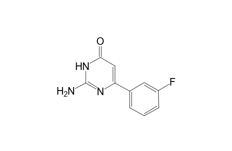 2-Amino-6-(3-fluorophenyl)-4(3H)-pyrimidinone
