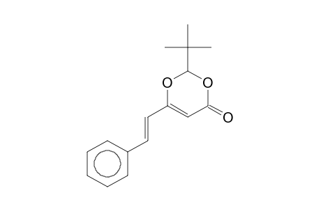 2-tert-BUTYL-6-STYRYL[1,3]DIOXIN-4-ONE