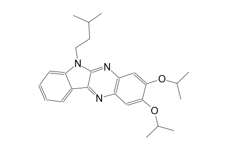 6H-indolo[2,3-b]quinoxaline, 6-(3-methylbutyl)-2,3-bis(1-methylethoxy)-