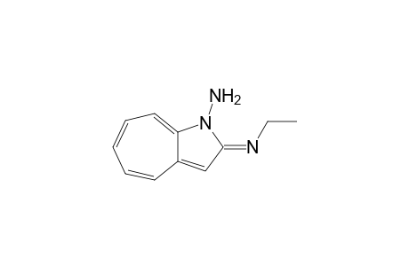 1-Amino-2-ethylimino-1,2-dihydro-1-azaazulene