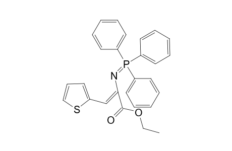 Ethyl 3-thienyl-2-(triphenylphosphoranylideneimino)propanoate