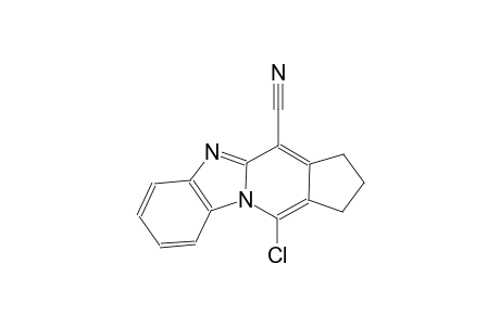 11-chloro-2,3-dihydro-1H-cyclopenta[4,5]pyrido[1,2-a]benzimidazole-4-carbonitrile