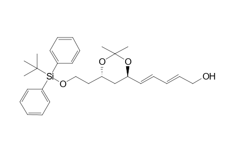1-tert-Butyldiphenylsilyloxy-3,5-di-O-isopropylidenedeca-6,8-dien-10-ol