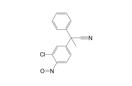 1-Cyano-1-phenyl-1-(3-chloro-4-nitrosophenyl)ethane