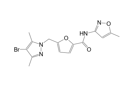 2-furancarboxamide, 5-[(4-bromo-3,5-dimethyl-1H-pyrazol-1-yl)methyl]-N-(5-methyl-3-isoxazolyl)-