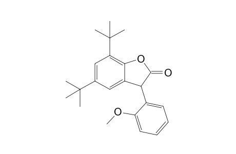 5,7-Ditert-butyl-3-(2-methoxyphenyl)-3H-1-benzofuran-2-one