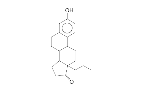 Gona-1,3,5(10)-trien-17-one, 3-hydroxy-13-propyl-