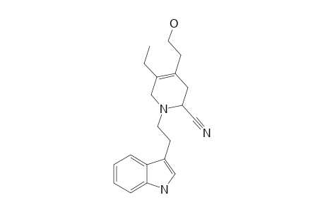 5-ethyl-4-(2-hydroxyethyl)-1-[2-(1H-indol-3-yl)ethyl]-3,6-dihydro-2H-pyridine-2-carbonitrile