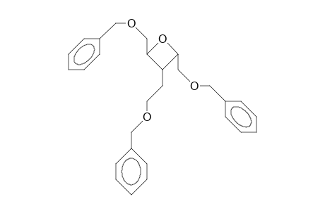 3-(2-Benzyloxy-ethyl)-2,4-bis(benzyloxymethyl)-arabino-oxetane