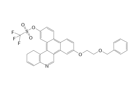 10-Aza-7-[2-(benzyloxy)ethoxy]benzo[g]-2-[(trifluoromthanesulfonyl)oxy]-13,14-dihydrochrysene