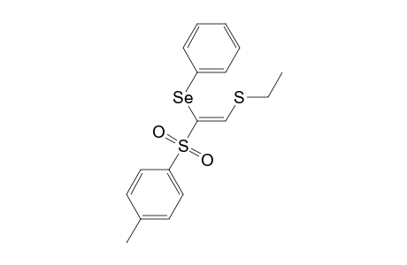 1-[(Z)-2-(ethylthio)-1-(phenylseleno)ethenyl]sulfonyl-4-methylbenzene
