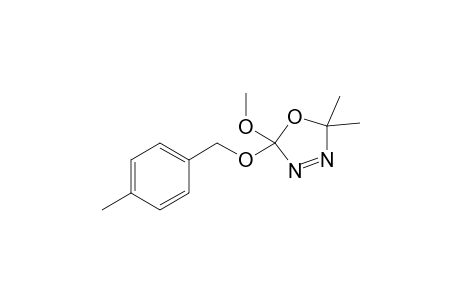2-(4-Methylbenzyloxy)-2-methoxy-5,5-dimethyl-1,2,4-oxadiazoline