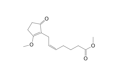 5-Heptenoic acid, 7-(2-methoxy-5-oxo-1-cyclopenten-1-yl)-, methyl ester, (Z)-