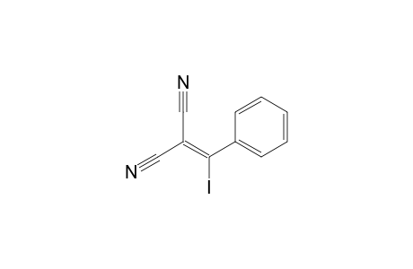 1,1-Dicyano-2-iodo-2-phenylethene