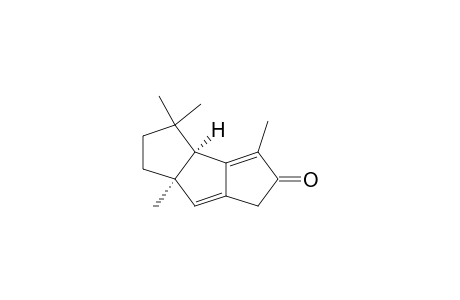 2H-Cyclopenta[a]pentalen-2-one, 1,3b,4,5,6,6a-hexahydro-3,4,4,6a-tetramethyl-, (3bR-cis)-