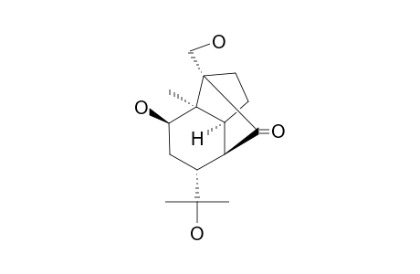 DENDRONOBILIN-K;2-BETA,11,12-TRIHYDROXY-COPACAMPHAN-15-ONE