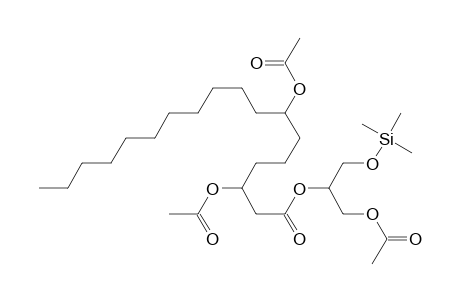 [(Trimethylsilyl)oxymethyl]-[(acetoxymethyl)methyl]3,7-bis(acetoxy)-octadecanoate