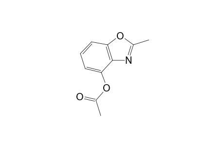 4-Benzoxazolol, 2-methyl-, acetate (ester)