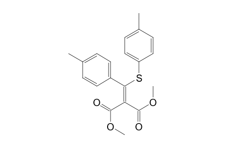 Dimethyl-(.alpha.(tolylthio)-p-methylbenzylidene)malonate