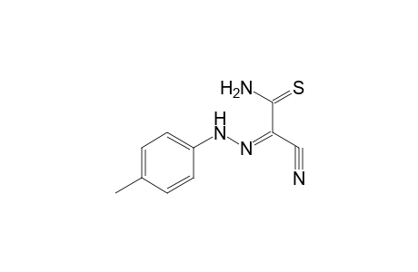(2Z)-2-Cyano-2-[(4-methylphenyl)hydrazono]ethanethioamide