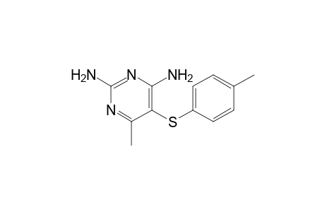 2,4-diamino-6-methyl-5-(p-tolylthio)pyrimidine