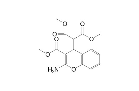 Dimethyl 2-[2-amino-3-(methoxycarbonyl)-4H-chromen-4-yl]malonate