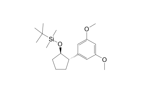 tert-Butyl((trans-2-(3,5-dimethoxyphenyl)cyclopentyl)oxy)dimethylsilane