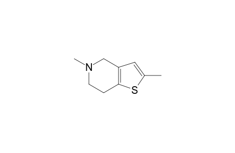 2,5-dimethyl-4,5,6,7-tetrahydrothieno[3,2-c]pyridine